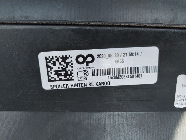 bontott SKODA KAROQ Hátsó Lökhárító (Üresen)