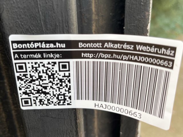 bontott SKODA KAROQ Jobb hátsó Ajtó (Üres lemez)