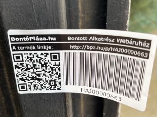 bontott SKODA KAROQ Jobb hátsó Ajtó (Üres lemez)