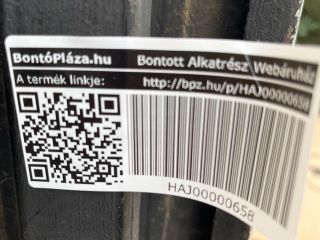 bontott SKODA KODIAQ Bal első Ajtó (Üres lemez)