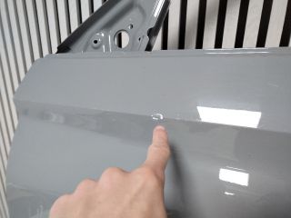 bontott SKODA KODIAQ Bal első Ajtó (Üres lemez)