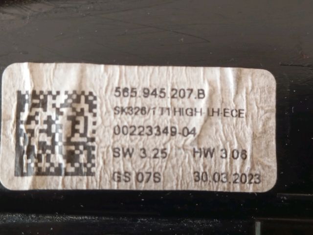 bontott SKODA KODIAQ Bal Külső Hátsó Lámpa