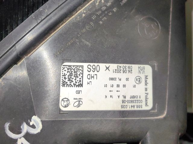 bontott SKODA KODIAQ Bal Ledes Fényszóró