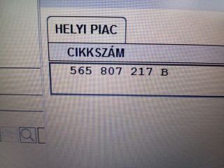 bontott SKODA KODIAQ Első Lökhárító (Részeivel)