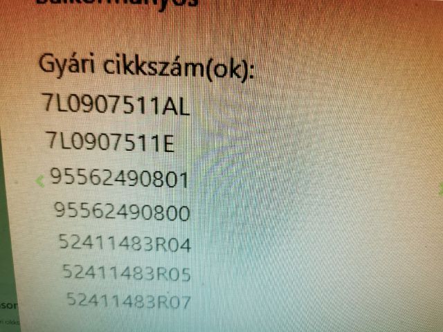 bontott SKODA KODIAQ Fűtés Állító Motor