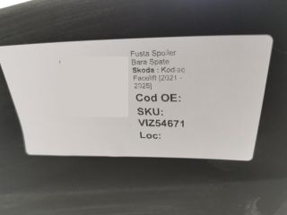 bontott SKODA KODIAQ Hátsó Lökhárító Alsó (Műanyag)