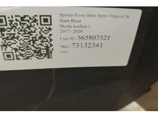 bontott SKODA KODIAQ Hátsó Lökhárító Alsó (Műanyag)