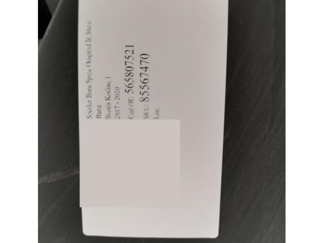 bontott SKODA KODIAQ Hátsó Lökhárító Légterelő