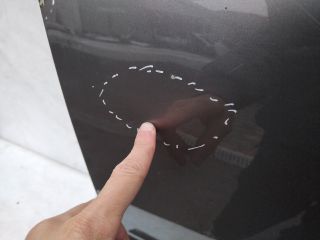 bontott SKODA KODIAQ Jobb első Ajtó (Üres lemez)