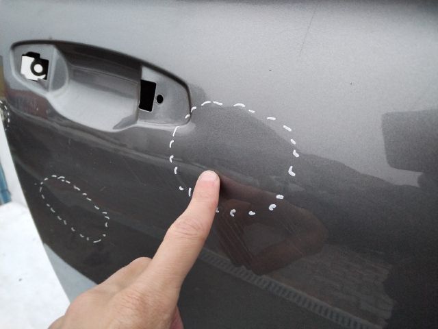 bontott SKODA KODIAQ Jobb első Ajtó (Üres lemez)