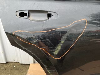 bontott SKODA KODIAQ Jobb hátsó Ajtó (Üres lemez)