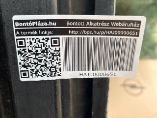 bontott SKODA KODIAQ Jobb hátsó Ajtó (Üres lemez)