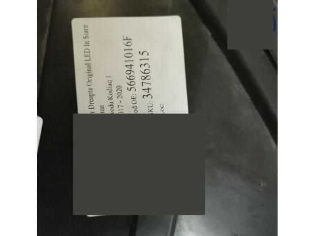 bontott SKODA KODIAQ Jobb Ledes Fényszóró