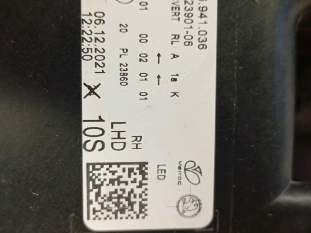 bontott SKODA KODIAQ Jobb Ledes Fényszóró