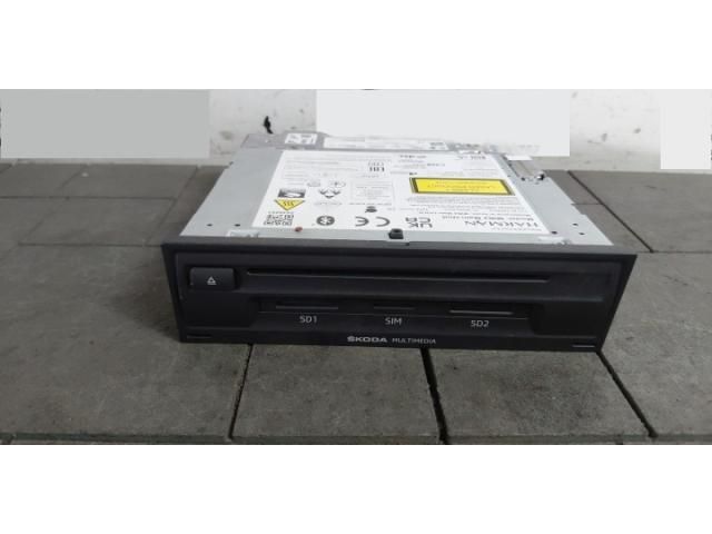 bontott SKODA KODIAQ Navigációs Fejegység