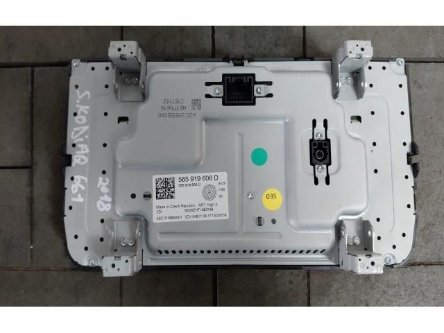 bontott SKODA KODIAQ Navigációs Fejegység