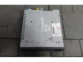 bontott SKODA KODIAQ Navigációs Fejegység