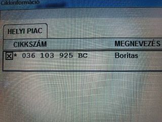 bontott SKODA OCTAVIA I Felső Motorburkolat