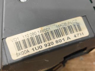 bontott SKODA OCTAVIA I Kilométeróra