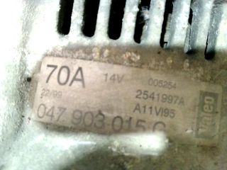 bontott SKODA OCTAVIA I Generátor