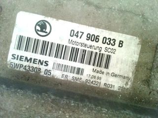 bontott SKODA OCTAVIA I Motorvezérlő