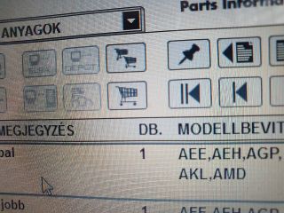 bontott SKODA OCTAVIA I Bal első Kerékagy