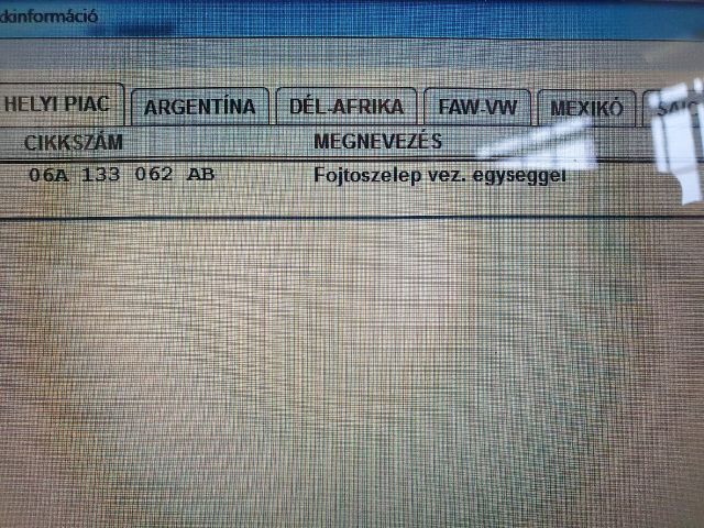 bontott SKODA OCTAVIA I Fojtószelep (Elektromos)