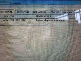 bontott SKODA OCTAVIA I Fojtószelep (Elektromos)