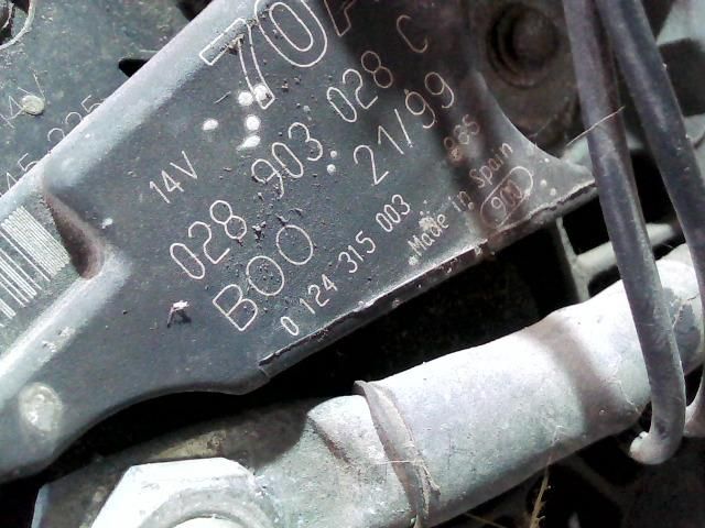 bontott SKODA OCTAVIA I Generátor