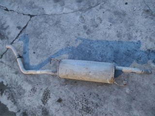 bontott SKODA OCTAVIA I Hátsó Kipufogó Dob