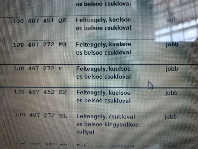 bontott SKODA OCTAVIA I Jobb Féltengely