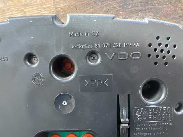 bontott SKODA OCTAVIA I Kilométeróra