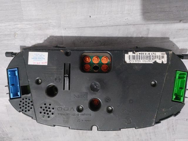 bontott SKODA OCTAVIA I Kilométeróra