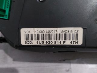 bontott SKODA OCTAVIA I Kilométeróra