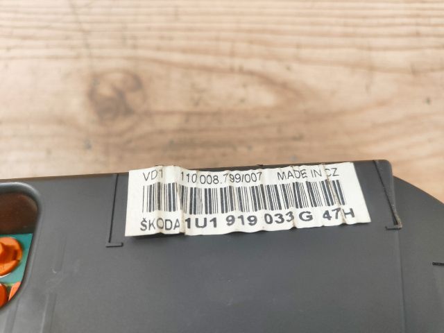 bontott SKODA OCTAVIA I Kilométeróra