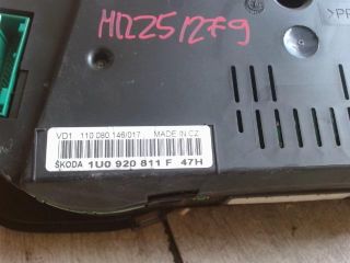 bontott SKODA OCTAVIA I Kilométeróra