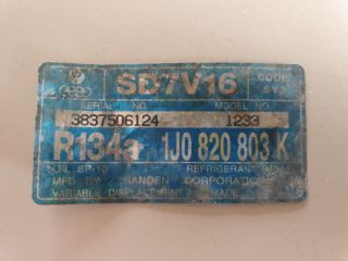 bontott SKODA OCTAVIA I Klímakompresszor