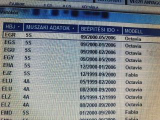 bontott SKODA OCTAVIA I Váltó (Mechanikus)