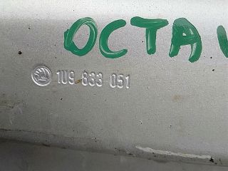 bontott SKODA OCTAVIA I Bal hátsó Ajtó (Üres lemez)