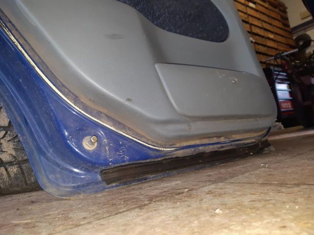 bontott SKODA OCTAVIA I Bal hátsó Ajtó (Üres lemez)