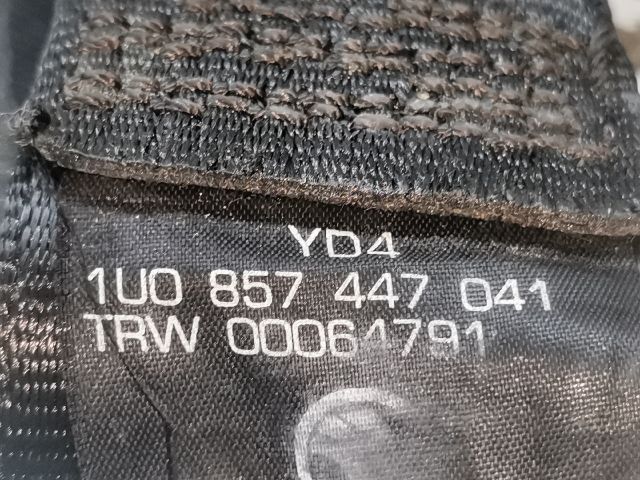 bontott SKODA OCTAVIA I Bal hátsó Biztonsági Öv