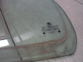 bontott SKODA OCTAVIA I Bal hátsó Fixüveg (Ajtóban)