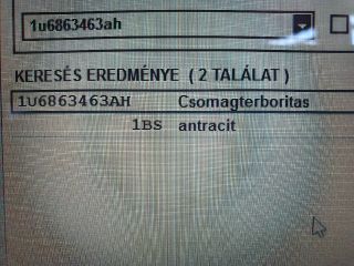 bontott SKODA OCTAVIA I Csomagtér Kárpit