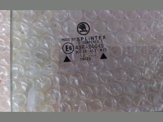 bontott SKODA OCTAVIA I Jobb hátsó Fixüveg (Ajtóban)