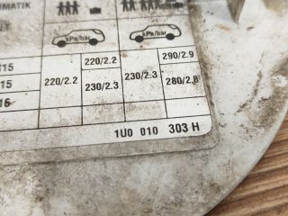 bontott SKODA OCTAVIA I Tankajtó