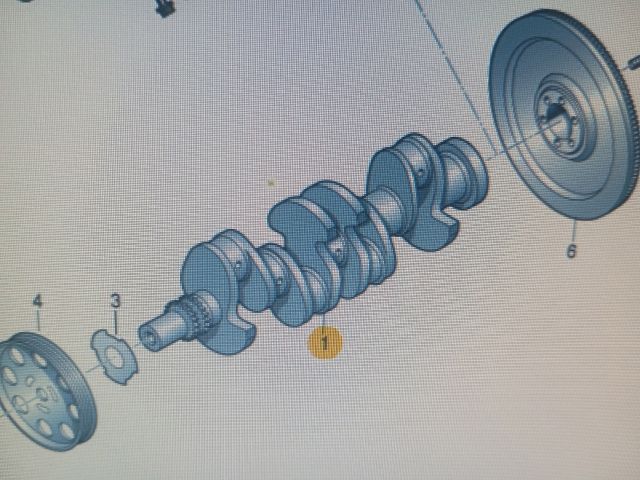 bontott SKODA OCTAVIA II Dugattyú, Hajtókar és Főtengely