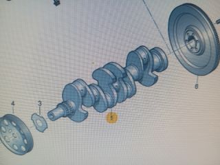 bontott SKODA OCTAVIA II Dugattyú, Hajtókar és Főtengely