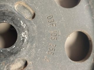 bontott SKODA OCTAVIA II Főtengely Szíjtárcsa