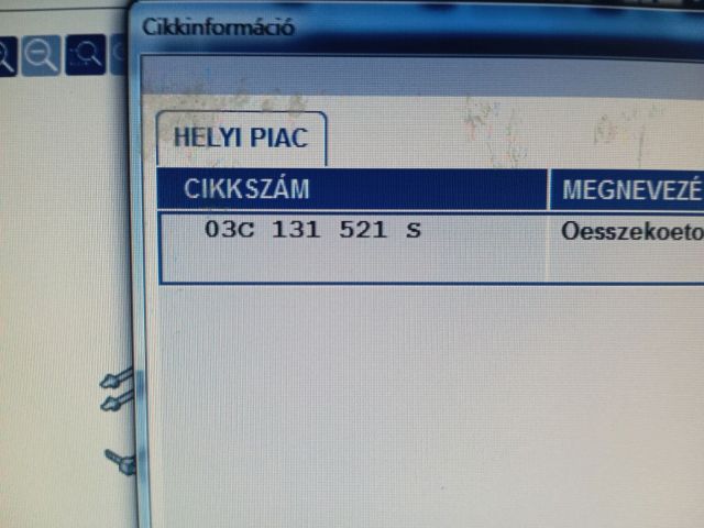 bontott SKODA OCTAVIA II EGR / AGR Szelep