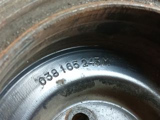 bontott SKODA OCTAVIA II Főtengely Szíjtárcsa